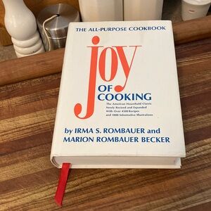 Vintage 1995 Edition “Joy of Cooking” very good condition!  Dust jacket intact!